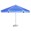Parasol Ogrodowy Biało Niebieski