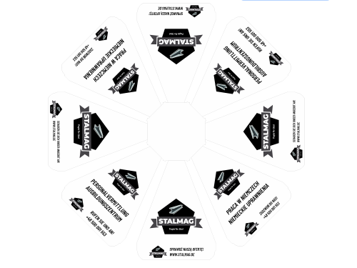 Biały Wizualizacja parasola ogrodowego