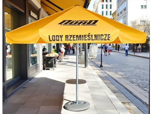 Parasol Ogrodowy z nadrukiem LODY